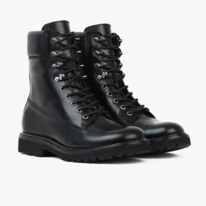 Giày Derby Brown Leather